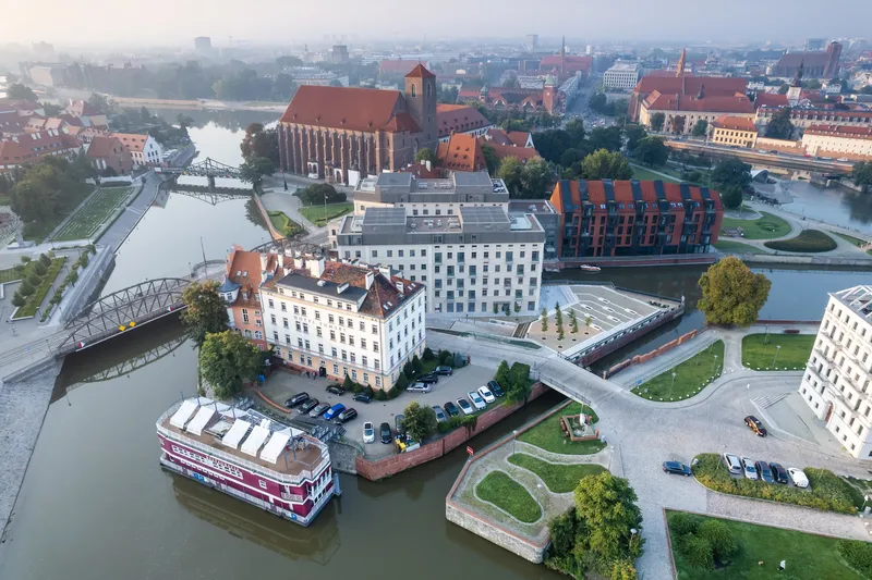 Młyn Maria i otoczenie Odry we Wrocławiu — kadr 6