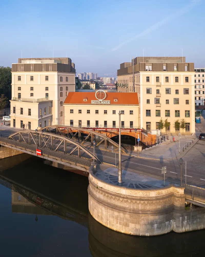 Młyn Maria i otoczenie Odry we Wrocławiu — kadr 8