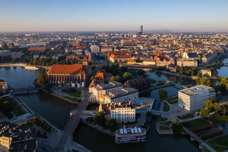 Młyn Maria i otoczenie Odry we Wrocławiu — kadr 11
