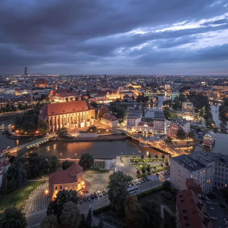 Młyn Maria i otoczenie Odry we Wrocławiu — kadr 14