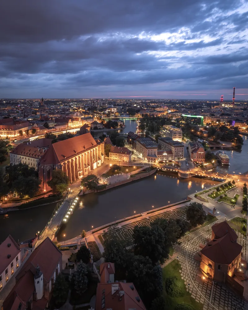 Młyn Maria i otoczenie Odry we Wrocławiu — kadr 15